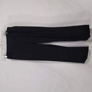 EUC Gap Maternity Modern Boot Black Dress Pants size 6L Stretch